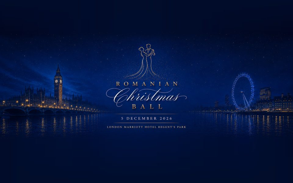 Romanian Christmas Ball, Saturday, 5 December 2026, London Marriott Hotel Regent's Park